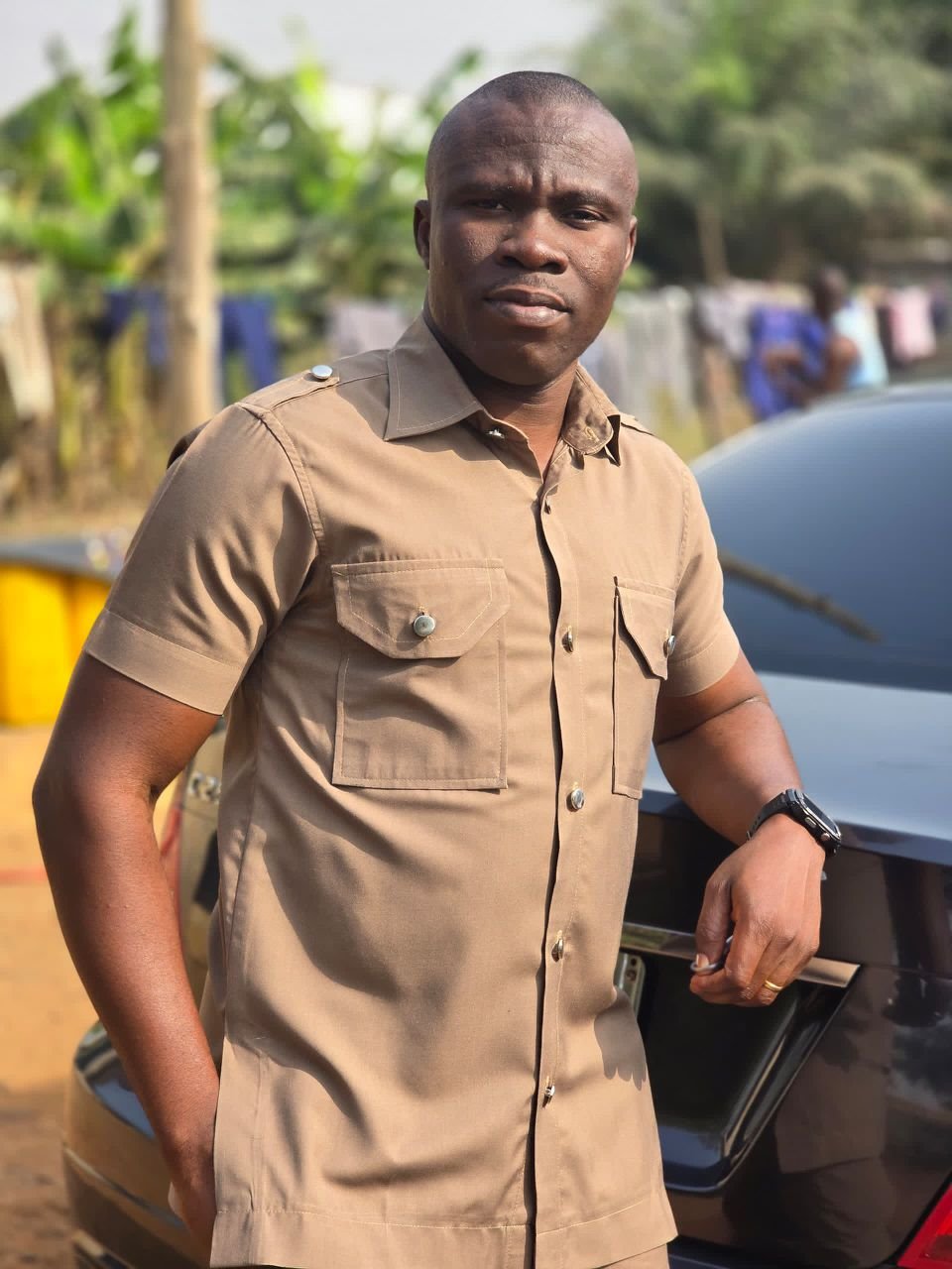 Obed Ametefe – professional portrait, Customs & Preventive Operations Officer based in Accra, Ghana